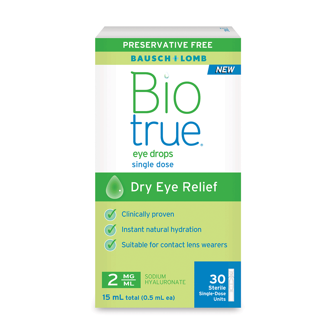 NEW Biotrue Eye Drops (Single-Dose)
