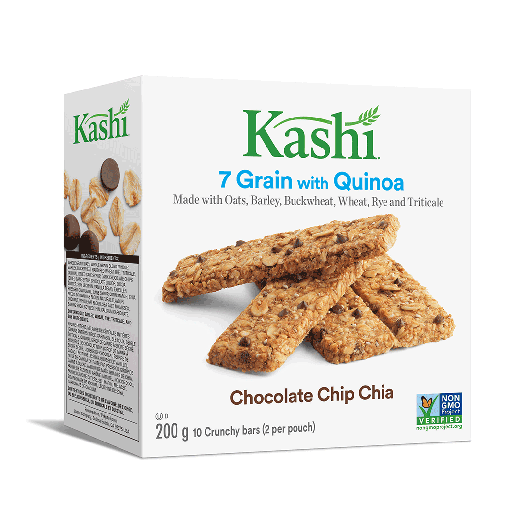 AMAZON ONLY: Kashi® 7 Grain with Quinoa Chocolate Chip Chia Bars